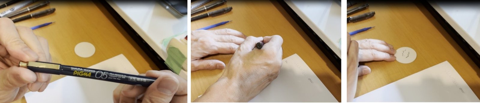 s ３９水性製図ペン筆記１ 2